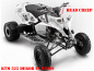 Preview: Head Creeps White for KTM Quad SX/XC 450/505/525